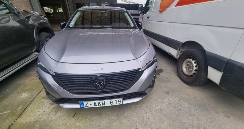 Peugeot 308 cena 97785 przebieg: 8633, rok produkcji 2022 z Kórnik małe 92